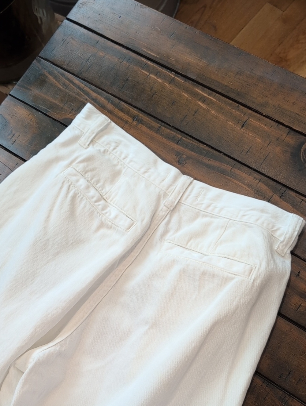 Madewell Harlow Wide Leg Jean Pleated Airy Denim - Picture 9 of 10